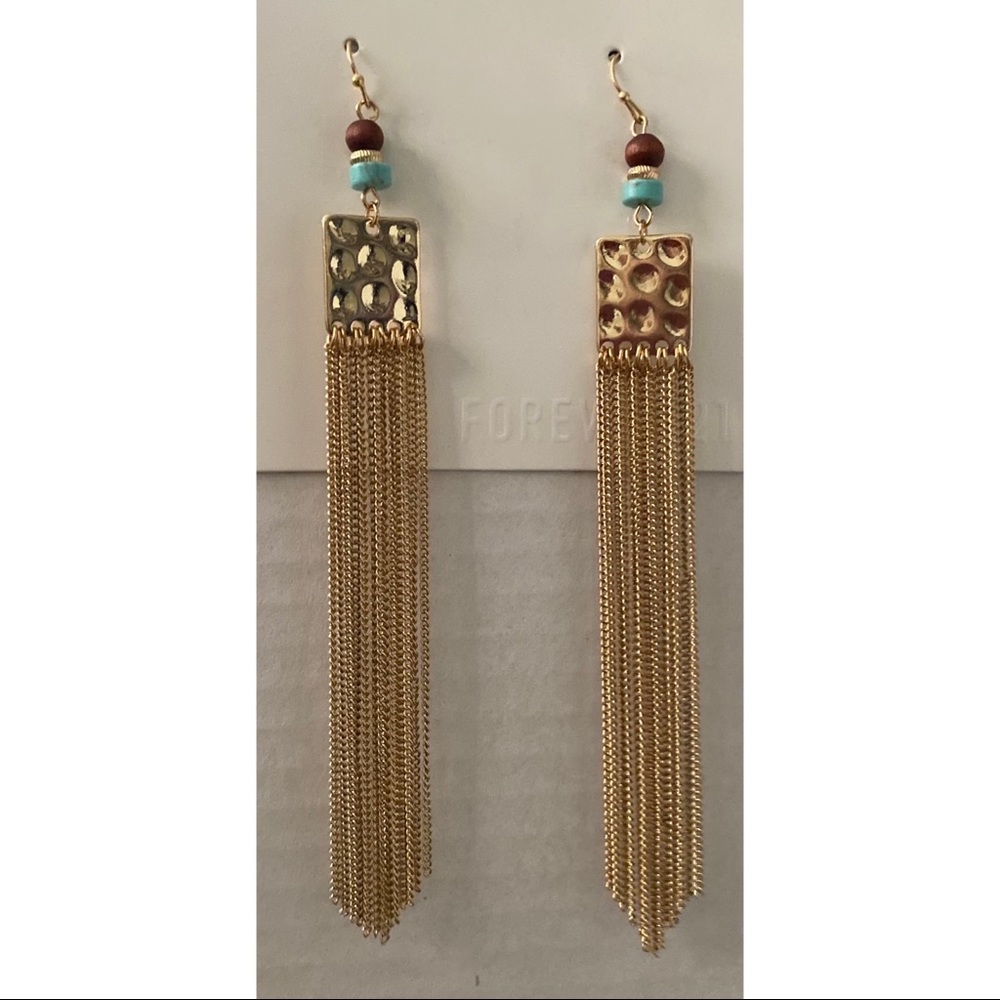 💖 Forever 21 Tassel Earrings